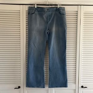 BetaBrand 4-pocket bootcut denim in vintage wash